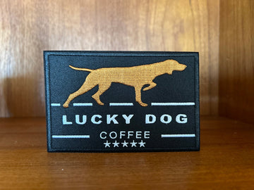 Embroidered Patch - Lucky Dog Coffee